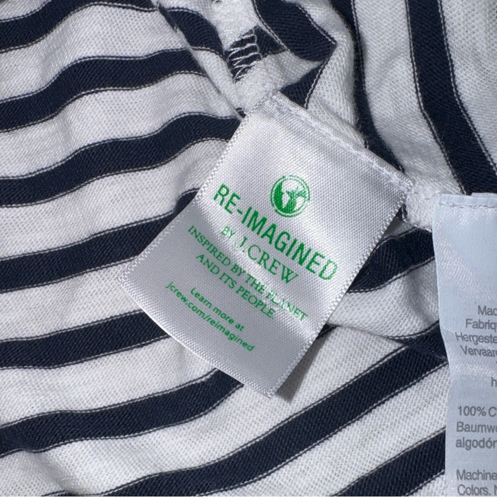 J. Crew Swingy Tank Mini Dress in Stripe - Picture 7 of 8